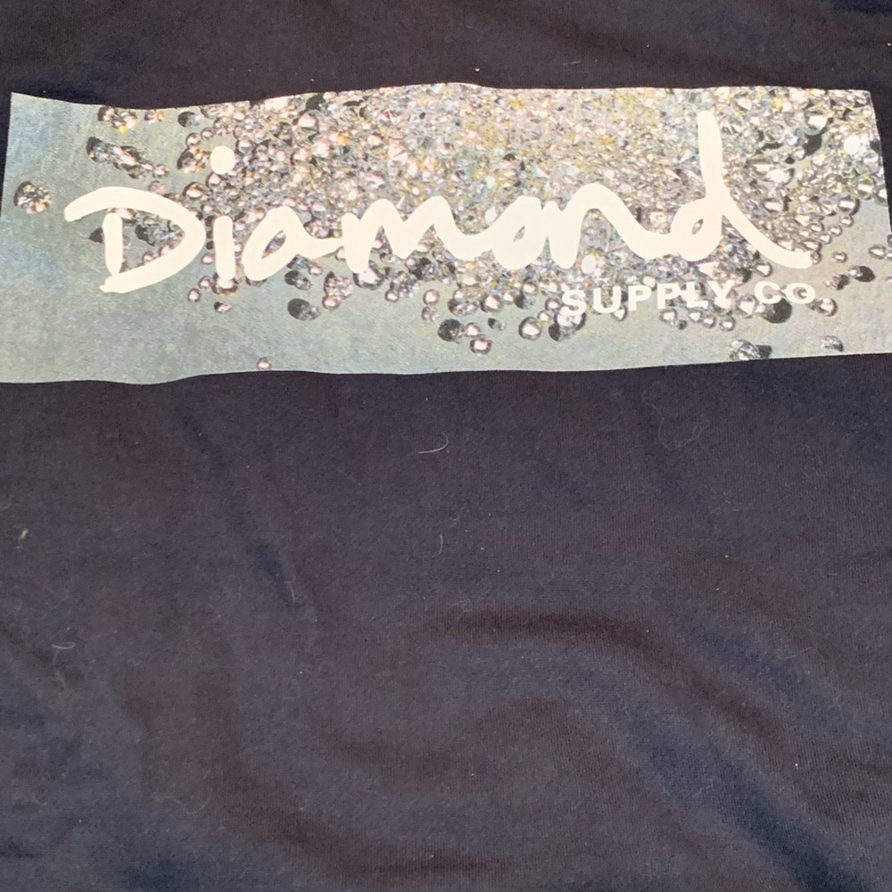 Diamond Supply Co Scatter Box Logo Hoodie Size L - Picture 2 of 6